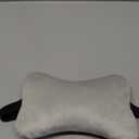 DS. DISTINCTIVE STYLE Car Neck Pillow 10x7 Inch Car Headrest Pillow One Piece for Women PU Leather Car Seat Neck Support