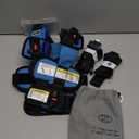 Small Blue, Lightweight, Compact, Portable Car Seat - Perfect for Travel and Everyday Child Safety (Small (Pack of 1))