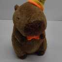 Cute Birthday Capybara Plush,12inch Kawaii Capybara Stuffed Animal Soft Stuffed Toy Birthday Gifts Party Decoration for Kids