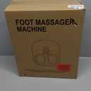 Foot Massager Machine with Heat, Upgrade 6 Airbags 29 Nodes Deep Rolling, Compression, Ankle Kneading, Shiatsu Foot Massager for Neuropathy Plantar Fasciitis, Gifts for Men Women Fits Up to 13"