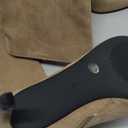 Knee High Boots Women Pointed Toe Tall Boots 3 In Stiletto High Heel Long Boots Side Zipper Dress Knee High Boots (8, Tan Suede)