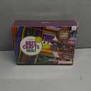 Dan&Darci Arts and Crafts Vault - Craft Supplies Kit in a Box - Gift for Kids Ages 4 5 6 7 8 9 10 11 & 12 Year Old Girls & Boys - Crafting Set Kits - Gift Ideas for Kid Art Activity Gifts