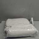 MIULEE Natural Pinch Pleated 100% Blackout Linen Curtains 92 Inch Length 2 Panels Set, Black Out Memory Trained Pleat Curtains Light Blocking Room Darkening Drapes for Bedroom Living Room Window