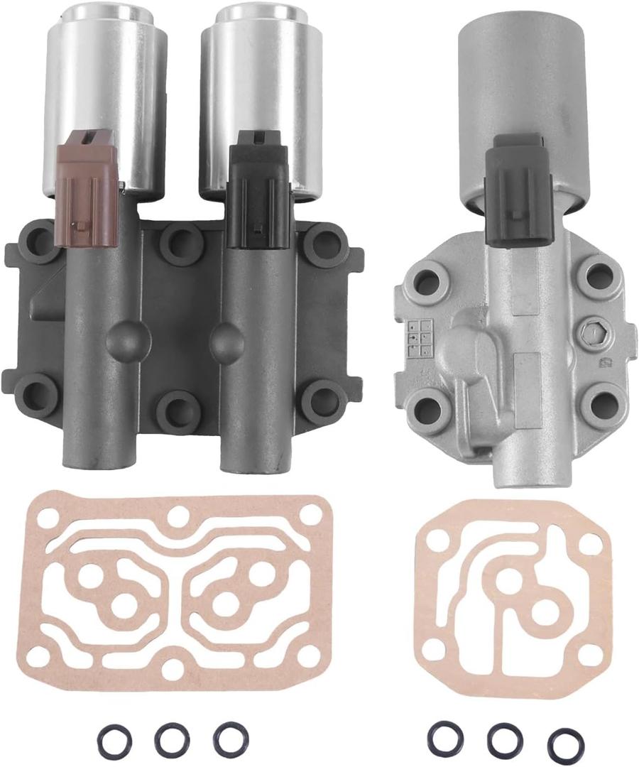 28250-RPC-003 Transmission Solenoid Kit - Compatible with 2002-2011 Accord CR-V Element TSX RSX, Replace OE 28260-PRP-014