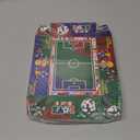 100 PCS 2026 World Soccer Tournament Cup Food Boats Soccer Birthday Party Supply World Football Sport Themed Paper Serving Trays Boxes Disposable Holder for Team Baby Shower Sport Birthday Party Favor