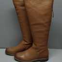 Franco Sarto Women's Meyer Knee High Flat Boot (8, Light Brown)