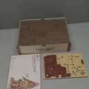 ROKR Cuckoo Clock Mechanical 3D Wooden Puzzle Kit for Adults, DIY Wooden Clock Model Building Set, Unique Home Decor Gift for Women Men