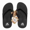 Zeroxposur Men's Flip-Flops, Outdoor Footwear, Black, Size 11