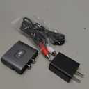 WARRKY Bluetooth Audio Receiver for Home Stereo RCA and 3.5mm Audio Jack, Bluetooth Audio Adapter for Speakers, Work for Sound System, Amplifier, Cars