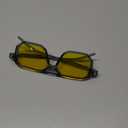 FEISEDY Vintage Square 70s Flat Aviator Sunglasses Women Men Classic Retro Stylish Frame UV400 Sunglasses B2622