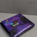 SINLEY Led Neon Rope Lights 60FT, Control with App/Remote, Flexible Led Rope Lights, Multiple Modes, IP68 Outdoor RGB Neon Lights Waterproof, Music Sync Gaming Led Strip Lights for Bedroom Indoor