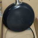 GreenPan Chatham Black Prime Midnight Hard Anodized Healthy Ceramic Nonstick, 12" Frying Pan Skillet with Lid, PFAS-Free, Dishwasher Safe, Oven Safe, Black
