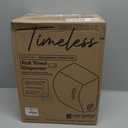 San Jamar Timeless Hands-Free Mechanical Paper Towel Dispenser, Black, Commercial Grade, Universal Roll Compatibility, Touchless Operation, for Bathrooms and Kitchens