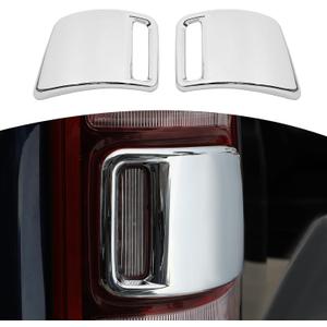 for RAM Tail Lights Cover Trim for RAM 1500 2018-Present Chrome Exterior Accessories 2pcs
