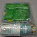 120 PCS Cartoon Dog Party Set Includes Plates Napkins Perfect for Puppy Celebrations Fall Baby Showers Dog Lovers 20 Guests