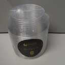 10 oz Clear Party Bowls - Disposable Plastic Bowls, Bulk Case of 240 - Catering, Parties, Restaurant & Food Service