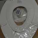 Mayfair NextStep2 Toilet Seat with Built-In Potty Training Seat, Slow-Close, Removable that will Never Loosen, Elongated, White