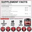 2 x Goldenseal Root Capsule with Echinacea, Panax Ginseng Root, Immune Support Complex as Elderberry, Garlic Bulb - 60 Capsules - Digestive Health, Body Balance & More - Goldenseal Root Powder