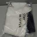 ANRABESS Women Oversized Casual Loose Turtleneck Long Sleeve Slouchy Baggy Knit Tunic Sweaters Pullover 2025 Fall Outfits (Small, White Red)