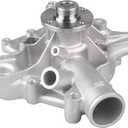 IRONTREE AW9379 Water Pump Kit W/Gasket for 04-08 Chrysler Crossfire, 98-06 Mercedes-Benz C240 C280 C320 CLK320 CLK500 E320 E430 E500 ML320 ML350 ML430 S430 S500 SLK320, 2.6L 2.8L 3.2L 3.7L 4.3L 5.0L