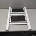 HBTower Step Ladder 2 Step Folding Stool, 330 Lbs Capacity Small Step 2-Step