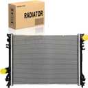Aluminum Radiator - Direct Fit for 2005-2023 Chrysler 300, Dodge Challenger, Charger, Magnum 2.7L 3.5L 5.7L 6.1L 6.2L 6.4L V6 V8, Severe Duty II Cooling, Replaces 13512, 5170742AA, CH3010372