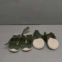 DcOaGt Dog Shoes for Large Dogs, Mesh Breathable Dog Boots & Paw Protectors for Hot Pavement Summer Winter Snow, 360 Anti-Slip Dog Booties for Hiking/Walking,Military Green 4PCS(Size 8)