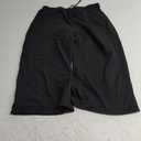 RESHE Women's Capri Yoga Pants Loose Soft Drawstring Workout Sweatpants Causal Lounge Pants with Pockets (Black, L)