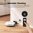 ILIFE V2 Robot Vacuum Cleaner, Tangle-Free Suction, 120 Mins Runtime, Slim, Self-Charging Robotic Vacuum Cleaner, Ideal for Pet Hair and Hard Floors