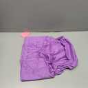 Littleforbig Washable Adjustable Reusable Waterproof Primary Comfort Cloth Adult Diaper Wrap Cover One Size Purple