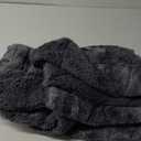 Bedsure Sherpa Fluffy Throw Blanket - Fleece Soft Warm and Cozy Throw for Women, Plush & Fuzzy Faux Fur Blanket for Couch, Sofa and Bed Decor, Tie Dye Design, Grey, 50x60 Inches