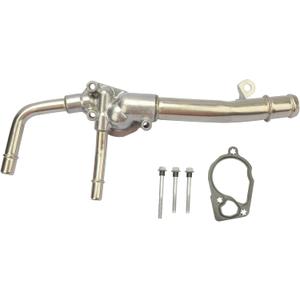 IRONTEK 12638893 Engine Coolant Thermostat Housing for 2009-17 for Chevrolet Traverse, 2008-17 for Buick Enclave, 07-16 for GMC Acadia, 2017 Acadia Limited, 07-10 for Saturn Outlook 902-692 12599235