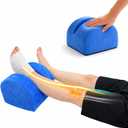 Zero Degree Knee Pillow, Knee Replacement Pillow for Sleeping, Leg Elevation Wedge with Knee Straightening Support, Comfortable Support for Sleep and Daily Rest