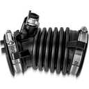 Engine Air Intake Hose Tube With Clamps Compatible With 2012-2015 Honda Civic 1.8L 2013-2015 Acura ILX 2.0L 2.4L Replaces Part #17225-R1A-A01