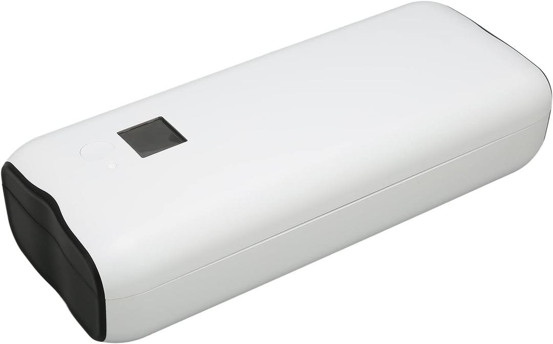 Zunate Thermal Printer, 216 mm A4 Wireless Portable Printer with 1 Roll A4 Thermal Paper, Wireless Bluetooth Thermal Label Printer, for Mobile Offices Outdoors, Travel Printers