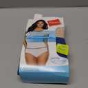 Hanes Women's Organic Cotton Panties Pack, ComfortSoft Underwear, 6-Pack (Colors M Vary)