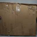 Backrest Mats Kick Mats for 2024 2025 2026 Hyundai Santa Fe 7 Seats Bench Seat Car Mat Accessories, All Weather TPE Protector Behind 2nd Row for Santa Fe(2nd Row Kick Mats)