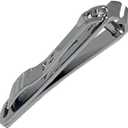 DragonFruitee Premium Nail Clippers for Fingernail and Toenail, Carbon Stainless Steel Nail Cutter with Durable and Long-Lasting Razor Sharp Blade - Chrome Finish