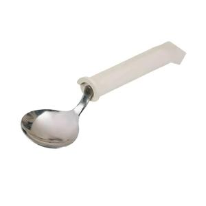 Sammons Preston Plastic Handle Swivel Soup Spoon, Adaptive Utensils, 6.5" Long