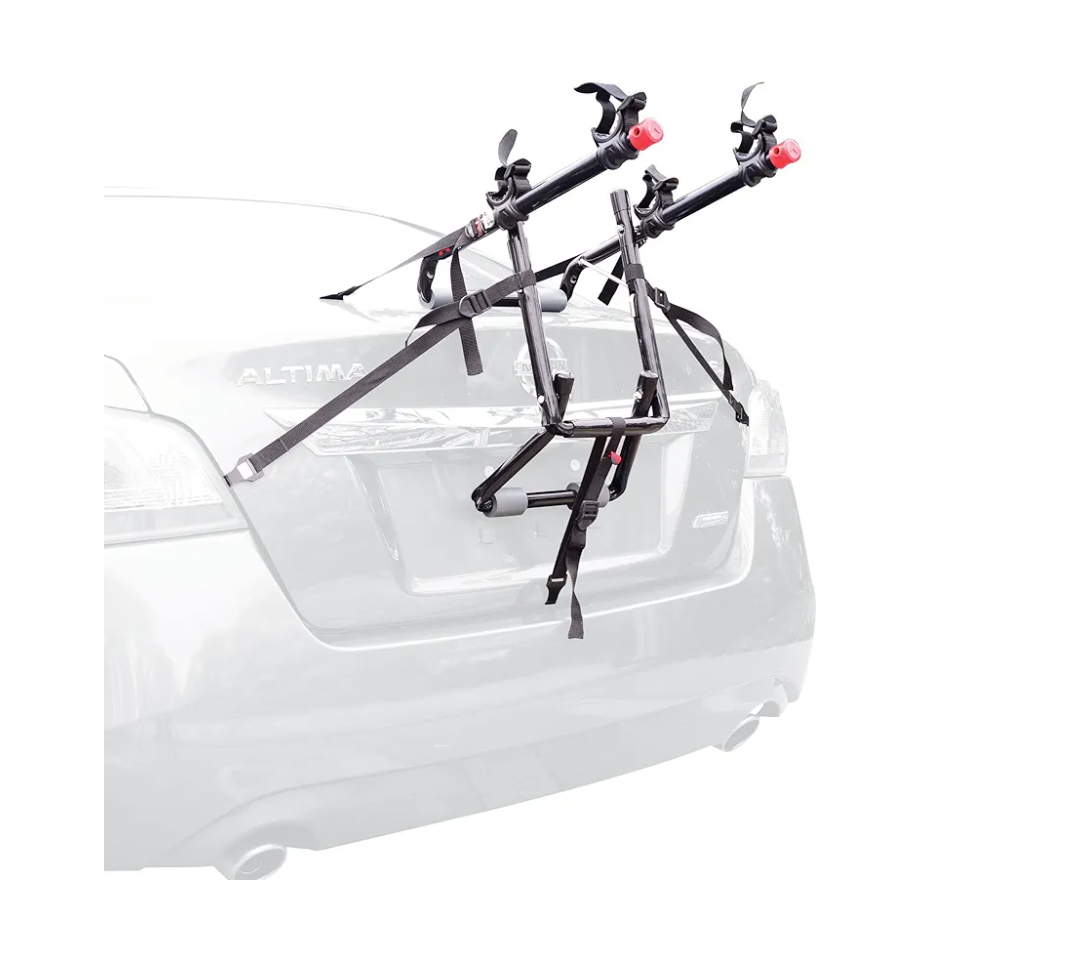 Allen Sports Deluxe 2-Bike Trunk Mount Rack, Model 102DN-R, Black
