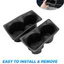 Autorder Door Side Cup Holder Insert for 2019-2025 Dodge Ram 1500 2500 3500 Accessories Water Cup Holders Door Organizer Handle Pocket Tray