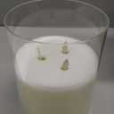 JHY DESIGN 3-Wick Glass Flameless Candles 8''High Battery Operated Dancing Flame Flickering LED Pillar Candles with 6-Hour Timer Feature Real Wax Moving Wick Candle for Home Wedding Party Festival (Large)