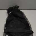 Upgraded Pet Screen Door,Fits Door Opening Size 34''x 83'',Thickened Cat Resistant Mesh Screen Door for Living Room,Kitchen,Bedroom,Cat Proof Screen with Zipper Closure.(U-Type,Black)