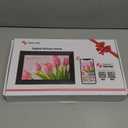 BIGASUO Digital Picture Frame, 10.1" Frameo Digital Frame WiFi with 32GB Memory, 1280x800 IPS Touch Screen, Send Photos/Videos from Your Phone Anywhere, Photo Gifts for Parents and Grandparents