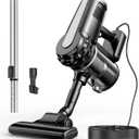 qimedo Vacuum Cleaner,Electric Stick Vacuum with Hepa Filter, Cordless Vacuum for Pet Hair,Carpet,Hardwood,Floor,Dorm