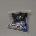 BARKLESS Dog Muzzle, Basket Muzzle Anti Biting Chewing, Sturdy Lightweight Cage Mouth Cover for Small Medium Large Sized Dogs, Allows Panting Drinking, Suitable for Grooming Trimming Training, Size: 1 (Snout 6¼-7½")