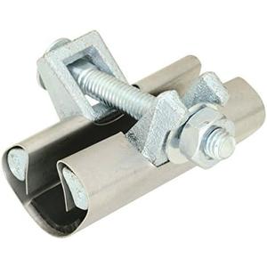 Eastman 2 Inch IPS Pipe Repair Clamp, 3 Inch Length, Stainless Steel, 45191