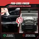 Touch Up Paint for Cars (Solid Black PBSB), Compatible with Tesla Model Y/3/X/S, 0.4 fl oz Color Accurate 2-in-1 Car Paint Scratch Repair Pen, Easy to Use, Fast-Drying, Long-Lasting