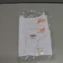 Women's Sleeveless Crew Neck Bodysuit Top Sexy Slim Summer Stretch Tank Top (White, XS)