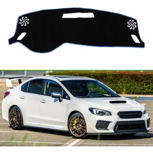 Dashboard Cover for Mitsubishi Outlander PHEV 2022-2024 Without HUD Non-Slip Interior Dash Cover Mat Polyester Silicone